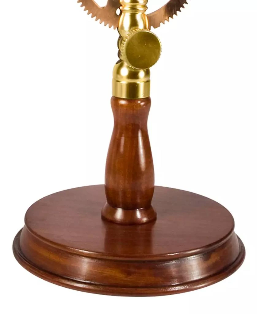 Barska 6x30 Spyscope, Anchormaster with Mahogany Desktop Pedestal 3