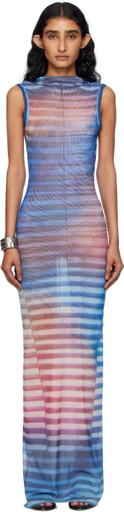 strapless open back dress Jean Paul Gaultier Trompe L'oeil High Neck Long Sleeve Dress  Antidote  Fashion and Lifestyle