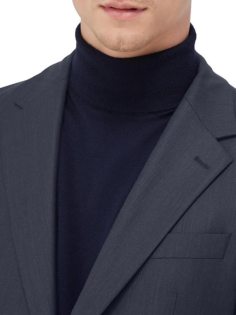 BUGATCHI Stretch-Wool Single-Breasted Blazer 7