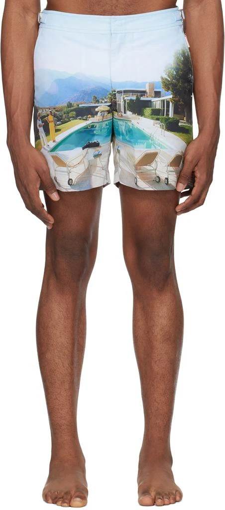ORLEBAR BROWN Blue Bulldog Swim Shorts 1