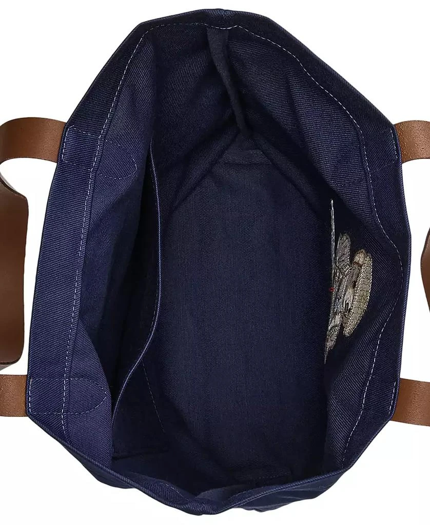 Ralph Lauren Polo Bear Twill Shopper Tote 3
