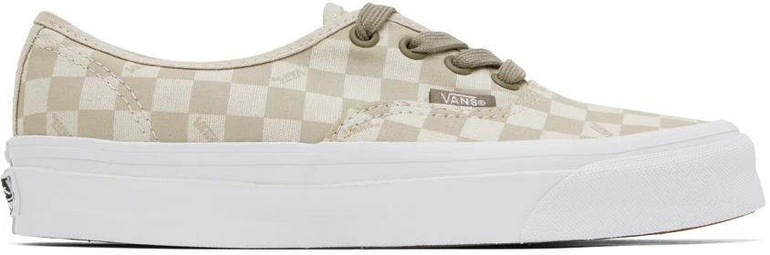 Vans Beige OG Authentic LX Sneakers 1