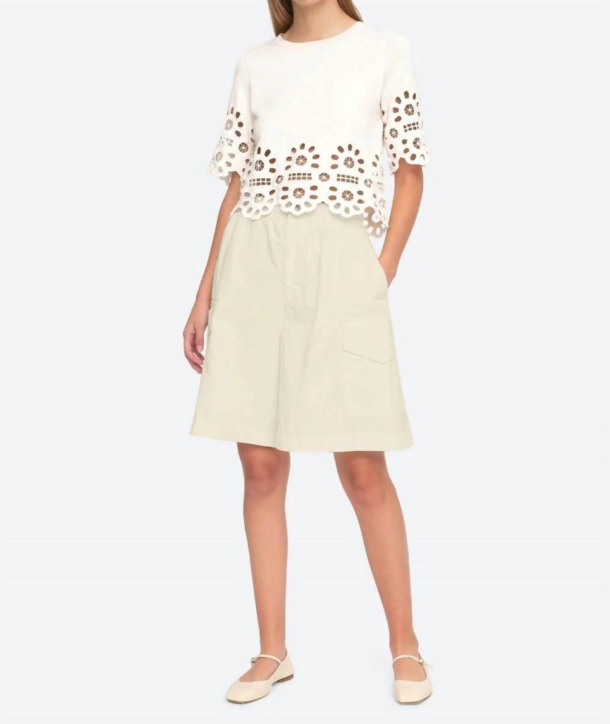 Sea Karina Shorts In Cream