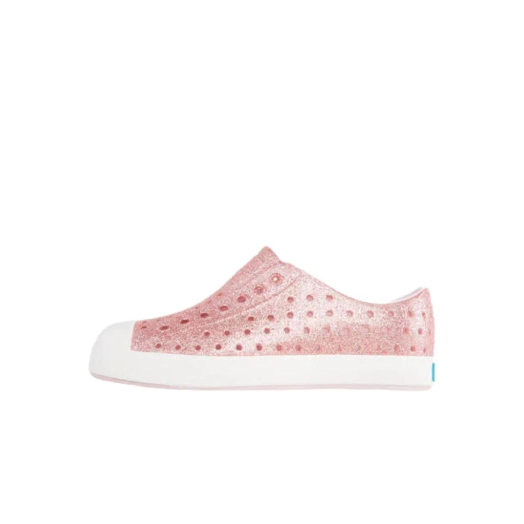 Native Jefferson Bling Milk Pink Bling / Shell White  12100112-6805 Toddler