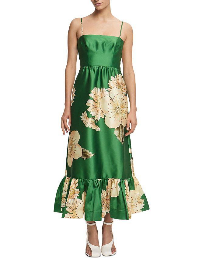 ALÉMAIS Sage Midi Dress
