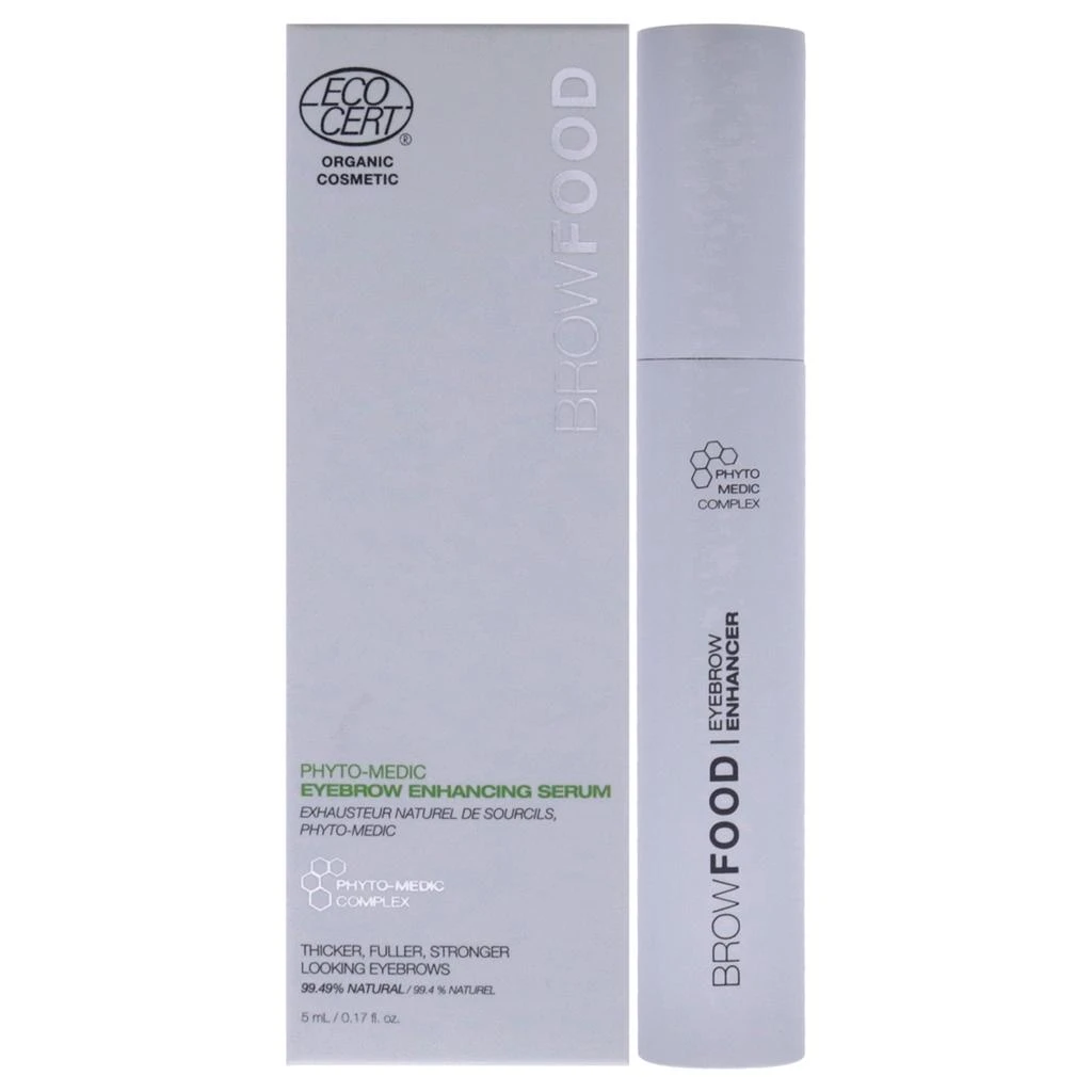 LashFood BrowFood Phyto-Medic Eyebrow Enhancer by  for Women - 0.17 oz Eyebrow