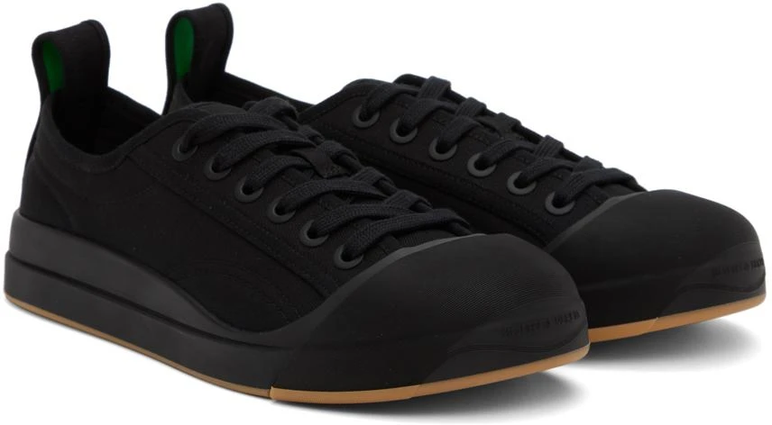 Bottega Veneta Black Vulcan Sneakers 4