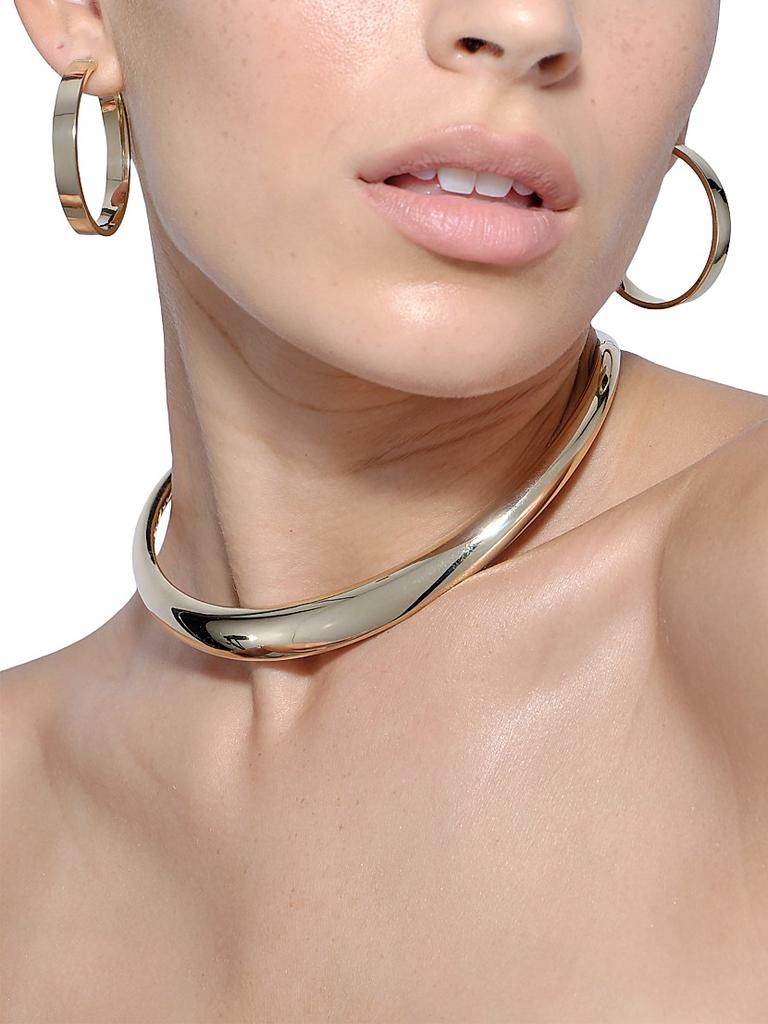 LANA Vanity 14K Yellow Gold Hoop Earrings/40MM