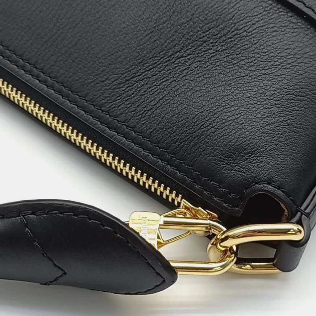 Louis Vuitton Louis Vuitton Black Leather Cruiser PM Hobo Bag 5