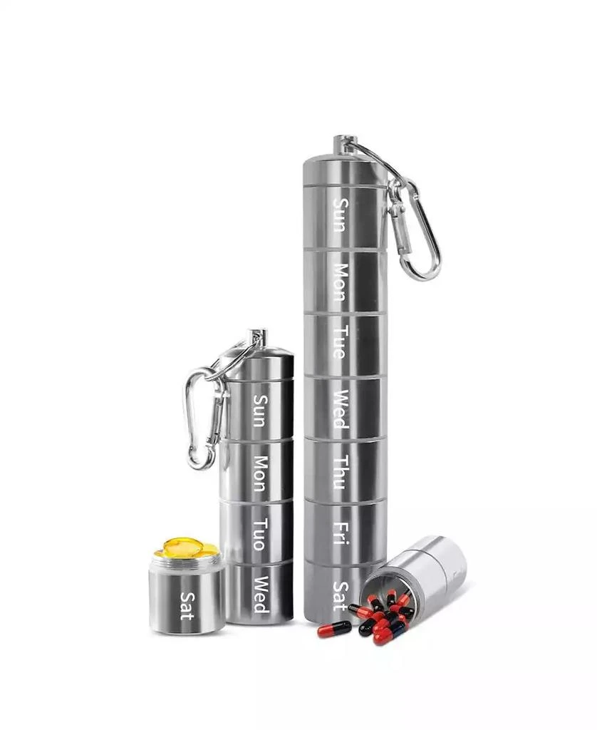 Ayamaya WildernessRx 7-Day Waterproof Pill Organizer for Travel, Camping 
Outdoor Use 2