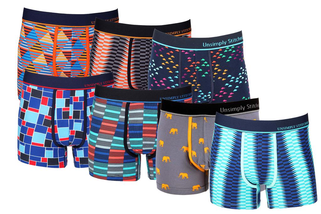 Unsimply Stitched BOXER Trunk 7 PACK
