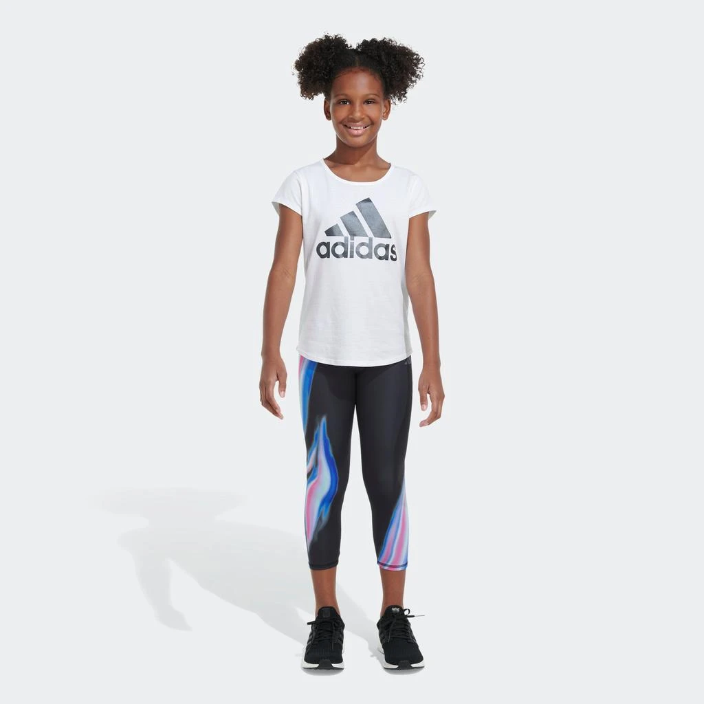 Adidas Kids'  AEROREADY Hyper Real 7/8 Tights 1