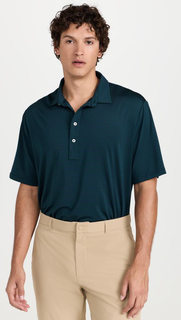 Ralph Lauren Striped Lightweight Airflow Jersey Polo