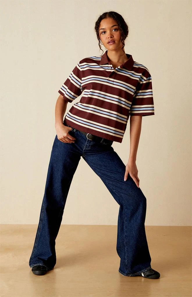 Your Favorite Diana Striped Polo Shirt 1