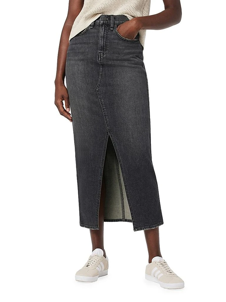 Hudson Denim Maxi Skirt 4