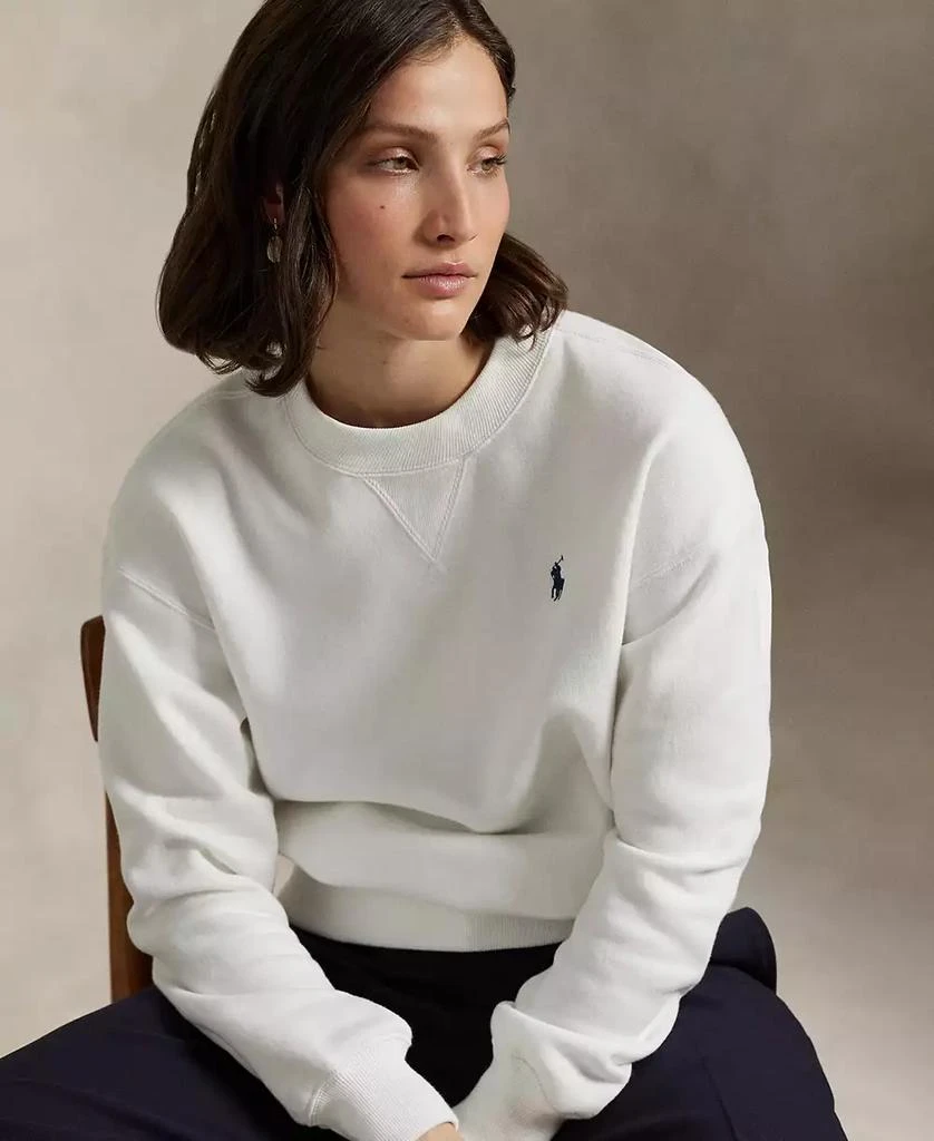 Ralph Lauren Women's Fleece Crewneck Sweatshirt 3