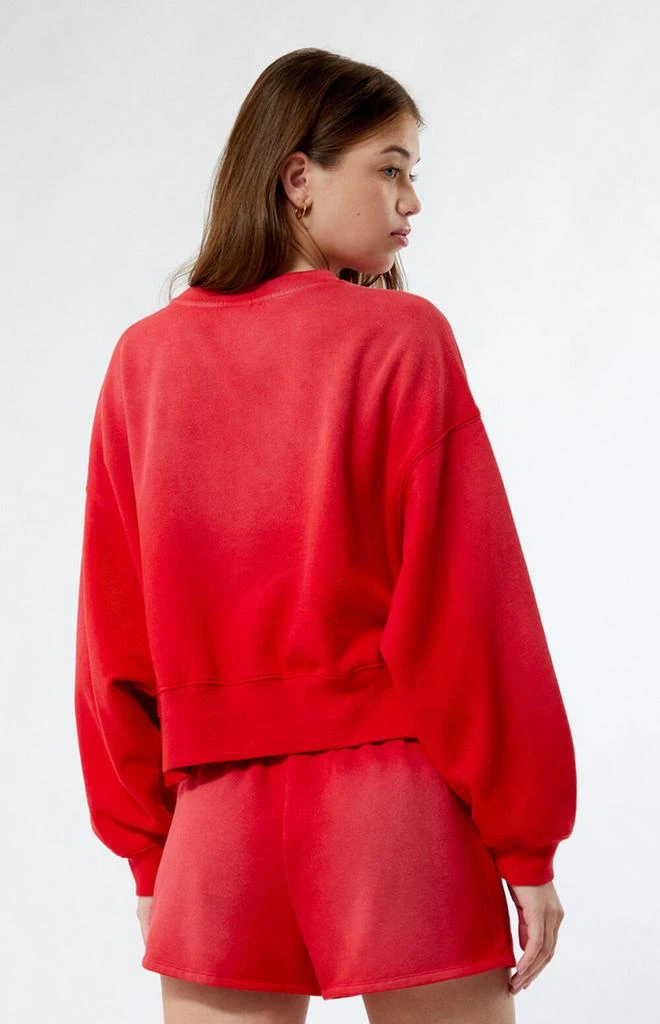 Coca Cola By PacSun Cherry Coke Boxy Crew Neck Sweatshirt 3