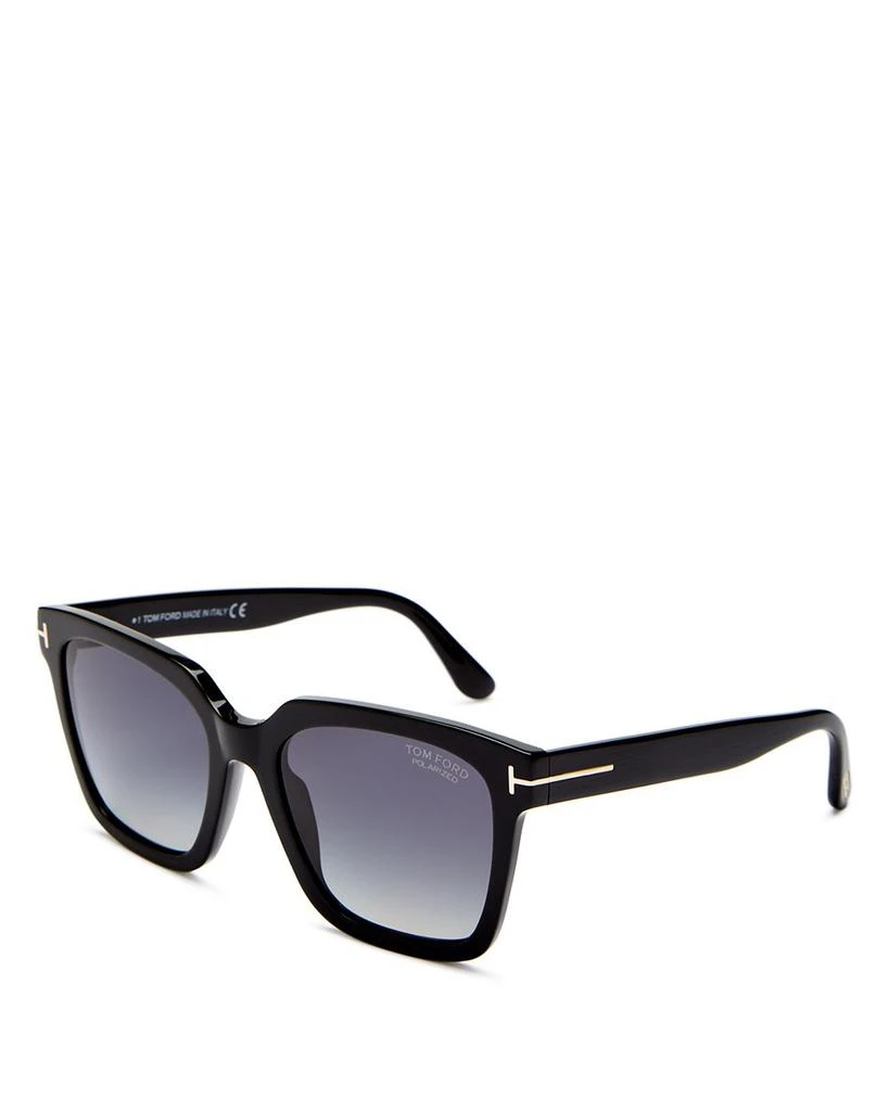 Tom Ford Selby Polarized Square Sunglasses, 54mm 1