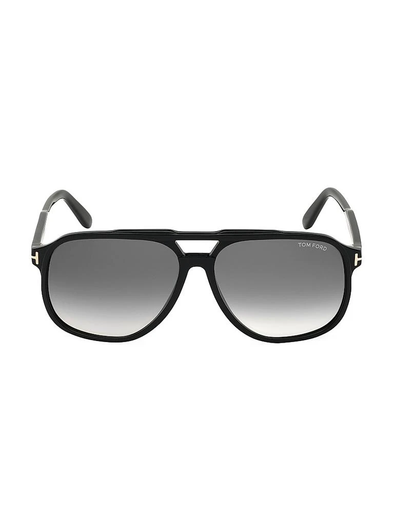 Tom Ford Raoul 62MM Aviator Sunglasses 1