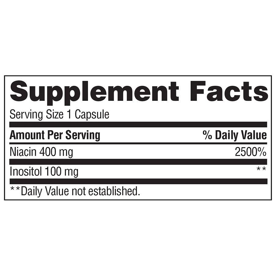 Walgreens Flush-Free Niacin 4