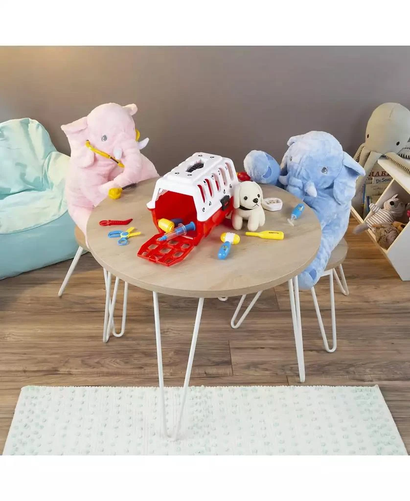 Trademark Global Hey Play Kids Veterinary Set With Animal Medical Supplies, Plush Dog And Carrier For Boys And Girls, 11 Piece 8