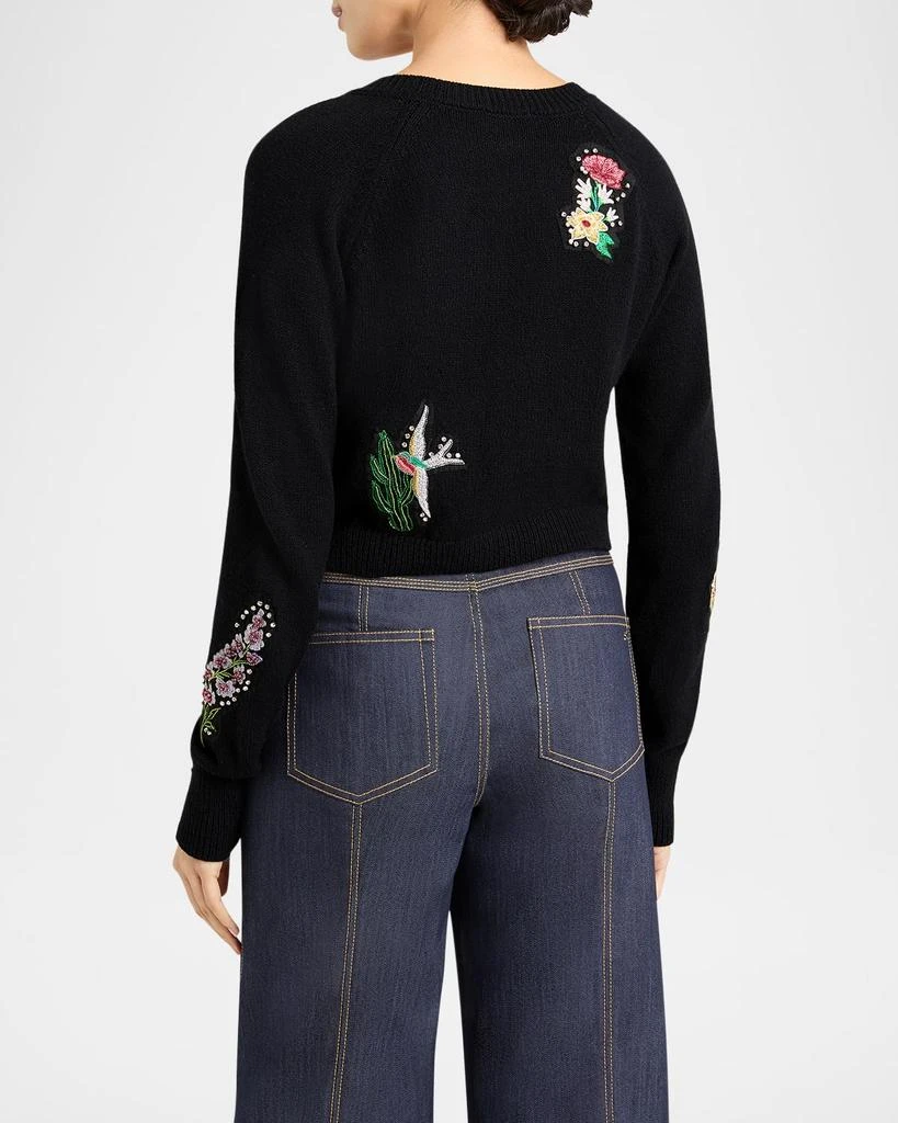 Cinq a Sept Millie Embroidered Western Amour Cardigan 3