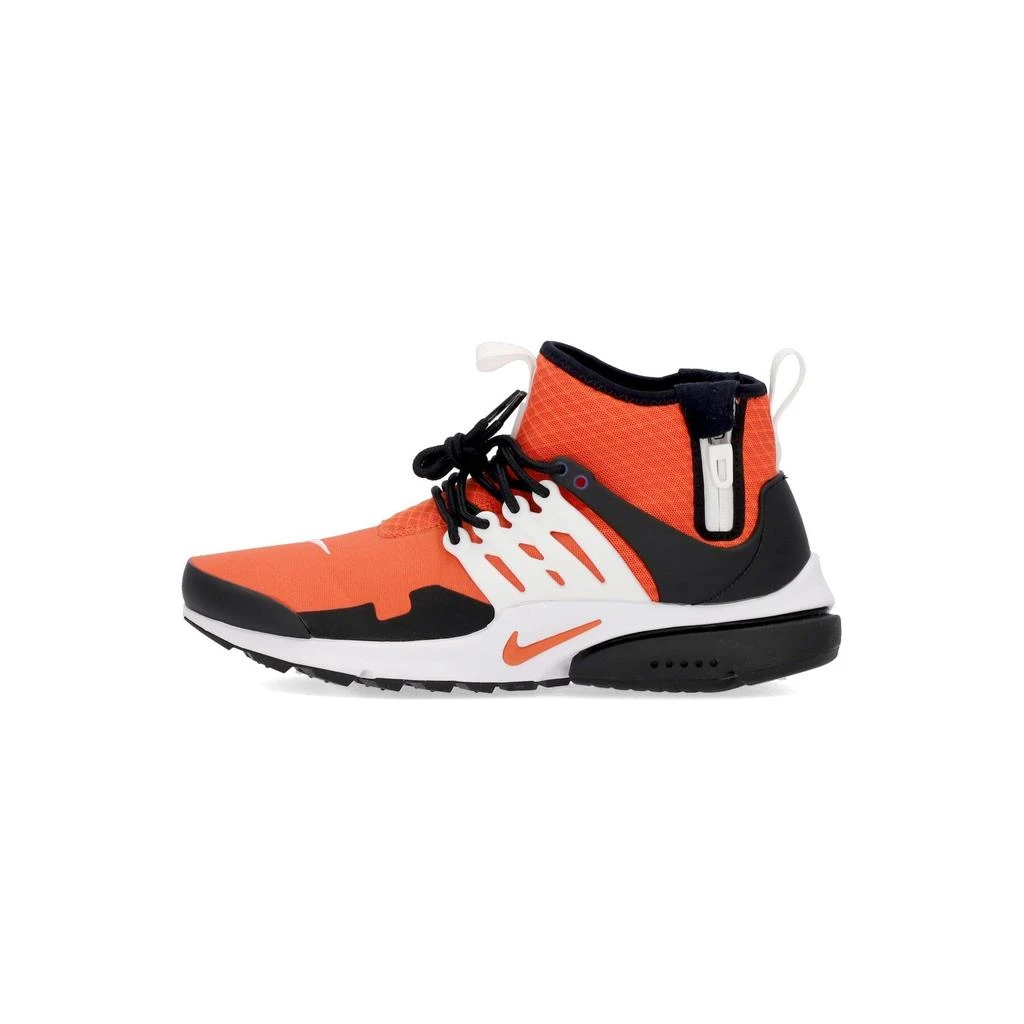 NIKE Air Presto Mid Utility Men's High Shoe Orange/orange/black/white 1