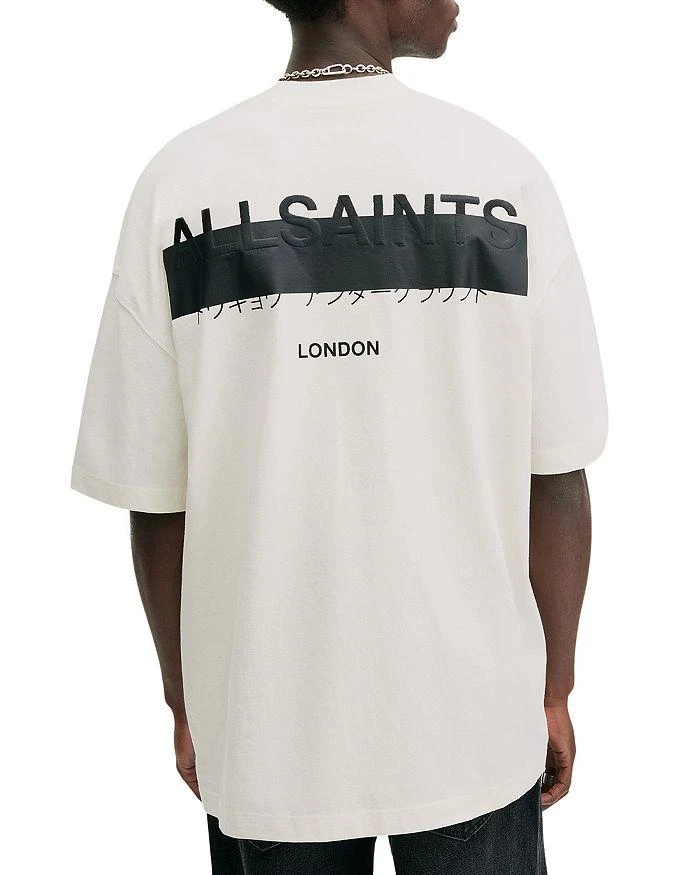ALL SAINTS Redact Graphic Logo Tee 3