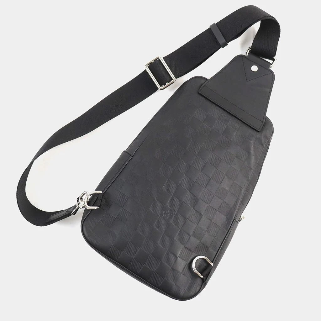 Louis Vuitton Louis Vuitton Black Canvas Avenue Sling Bag 2