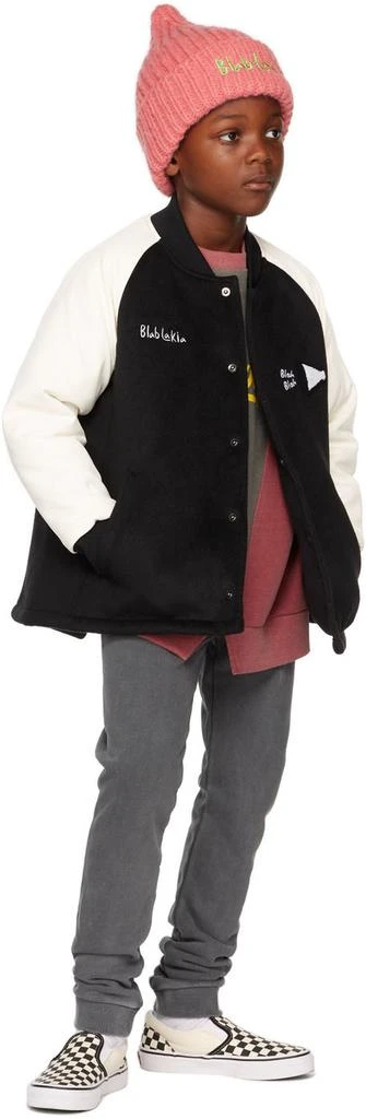 BlabLakia Kids Grey Logo Lounge Pants 4