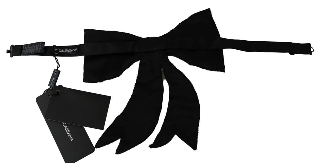 Dolce 
Gabbana Tone 100% Silk Crystal Embellished Women Women
s Bowtie 2