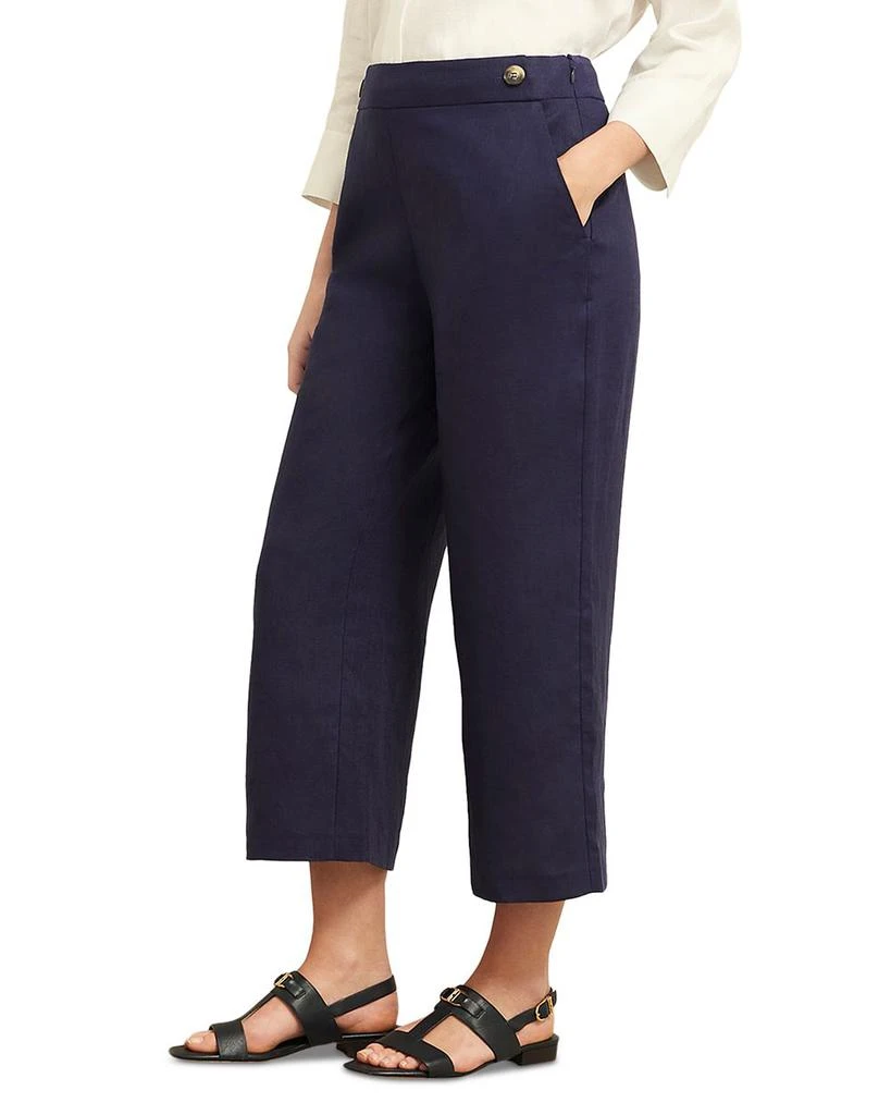 HOBBS LONDON Josephine Linen Wide Leg Pants 5