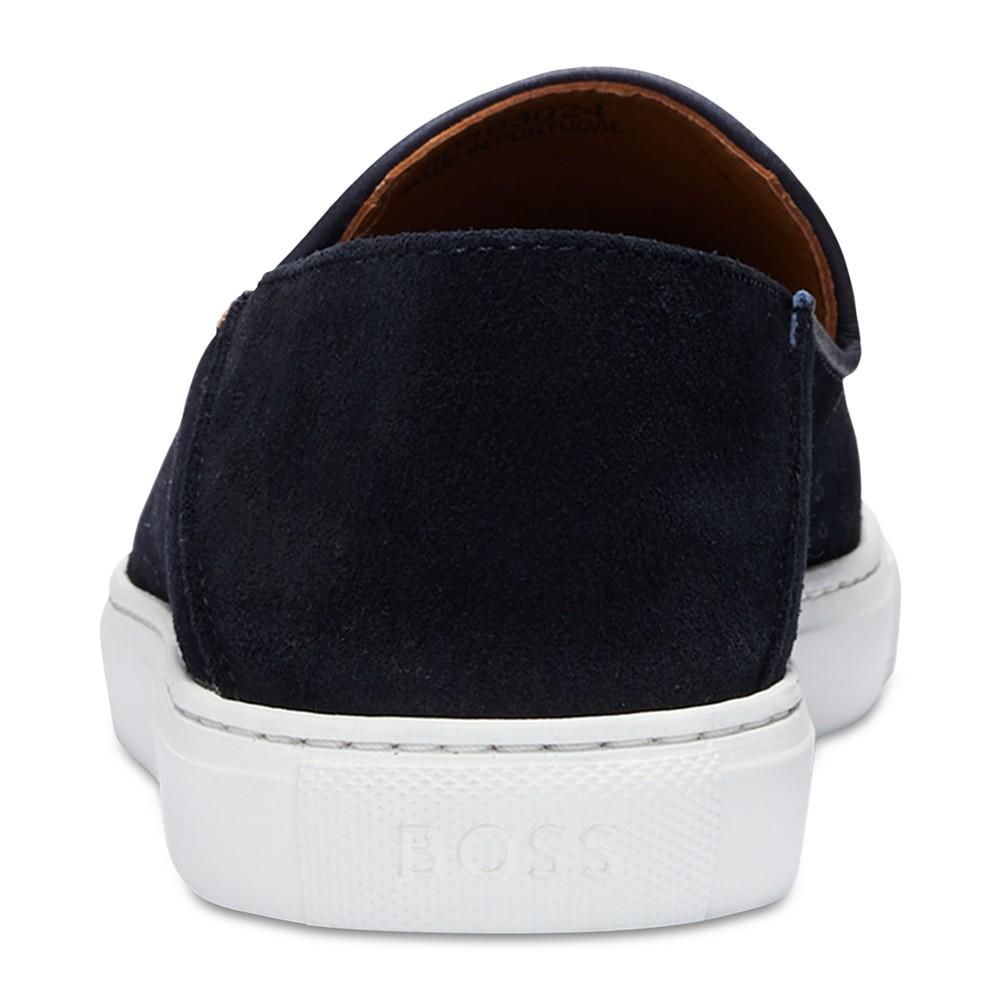 BOSS Men's Rey Suede Slip-On Sneaker