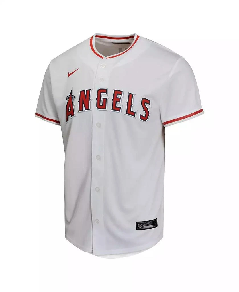 NIKE Big Boys and Girls Travis d'Arnaud White Los Angeles Angels Home Game Player Jersey 3