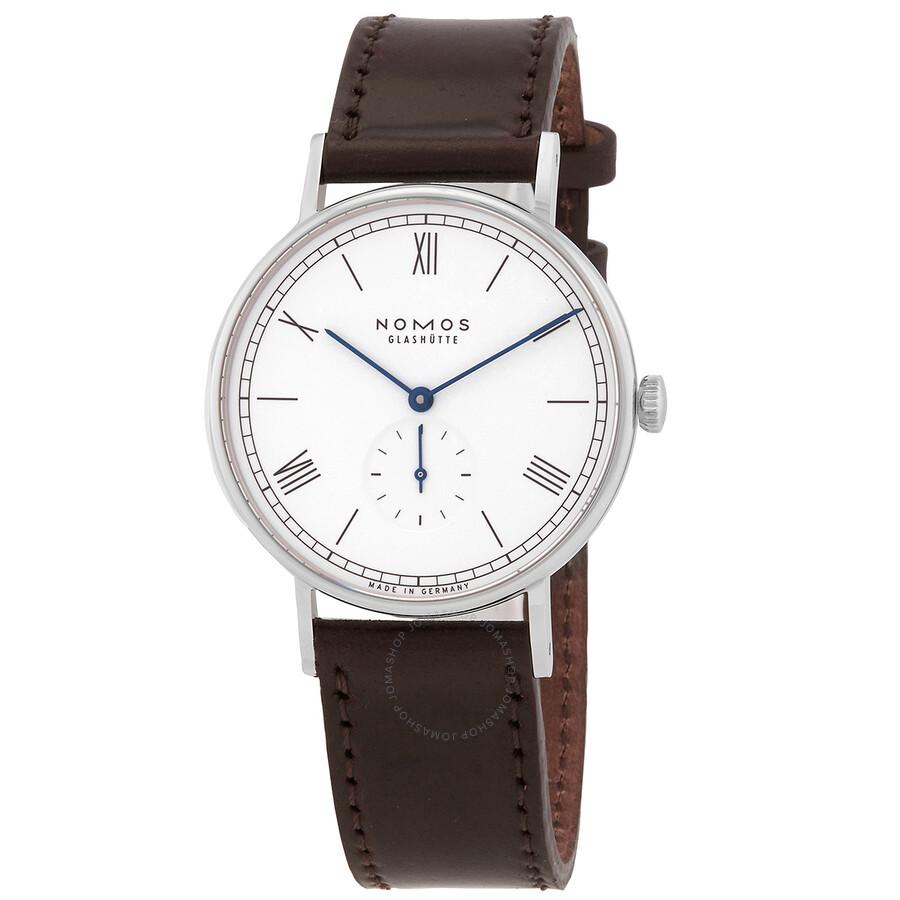 Nomos Glashutte Ludwig Series Hand Wind White Dial Men's Watch 236