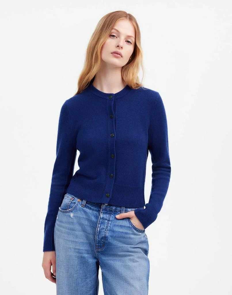 Madewell Cashmere Button-Front Cardigan Sweater 1