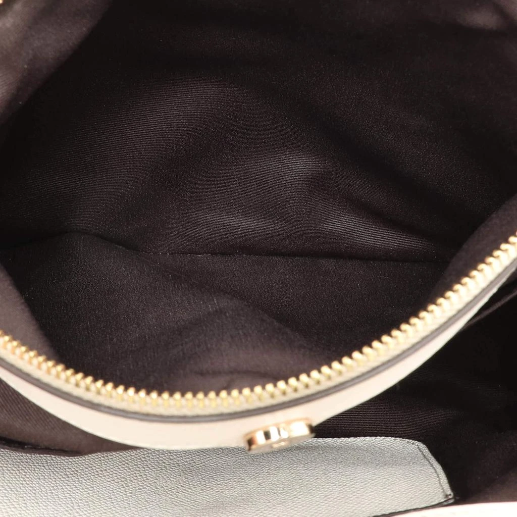 Coach Coach Beige/Off White Signature Coated Canvas and Leather Christie Carryall Satchel 9