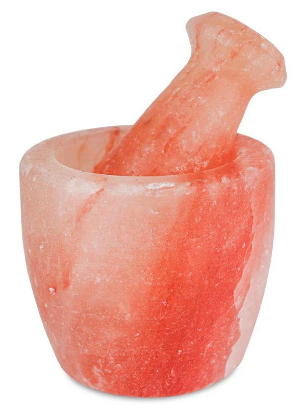 HIMALAYAN SECRETS Himalayan Salt Mortar & Pestle 3
