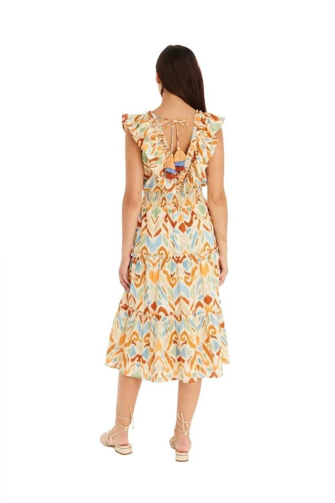 Ellie Midi Dress In Multi  On Sale Now with Up to 77% Off | Discover  Exclusive Deals & Savings at BeyondStyle  Authentic Allison New York  women|clothing|dresses with Limited-Time Discounts, Free