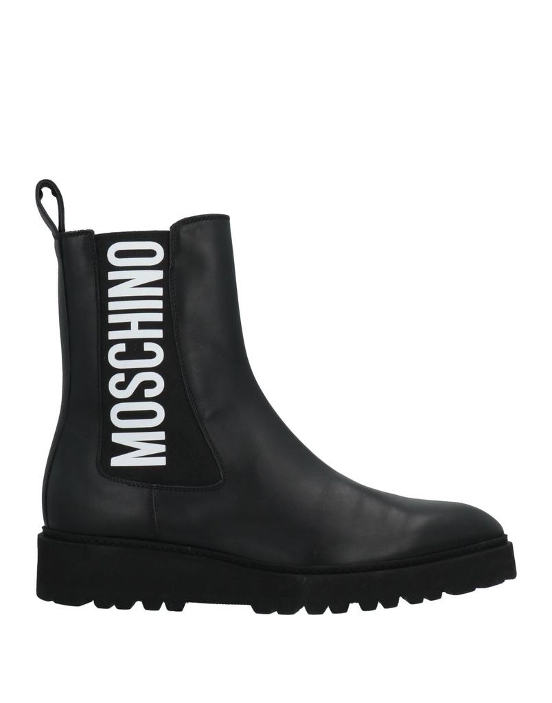 ブーツその他 Moschino Glossy Leather Lace-Up Boot With Sole Moschino Glossy Leather Lace-Up Boot With Sole - Boots