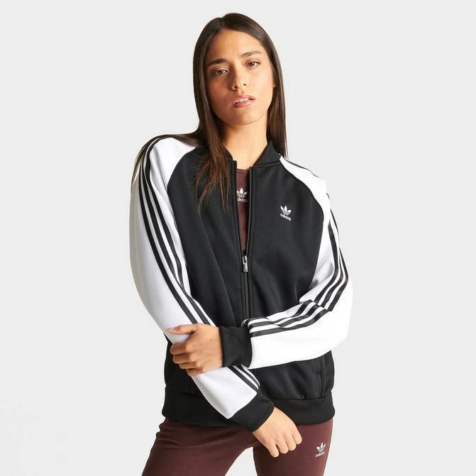 Adidas Women's adidas Originals adicolor Classics Oversized Superstar Track Jacket 1