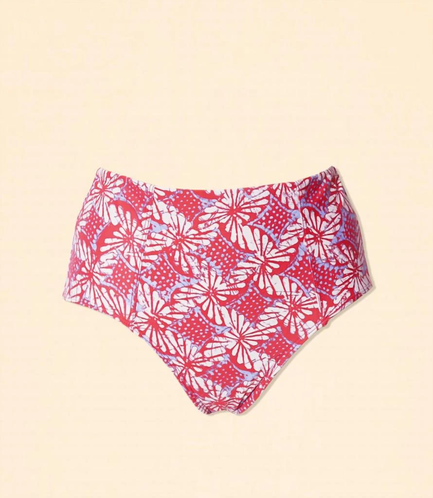 XIRENA Serena Bikini Bottom In Ruby Petal 2