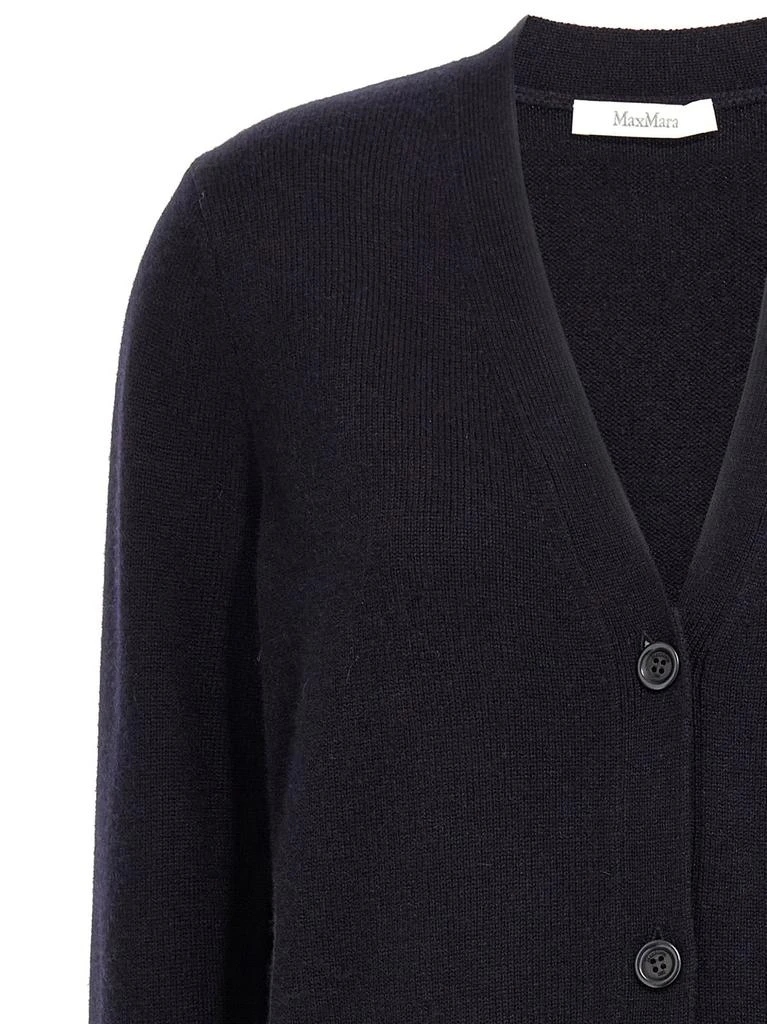 Max Mara Max Mara Villar V-Neck Long-Sleeved Cardigan 3