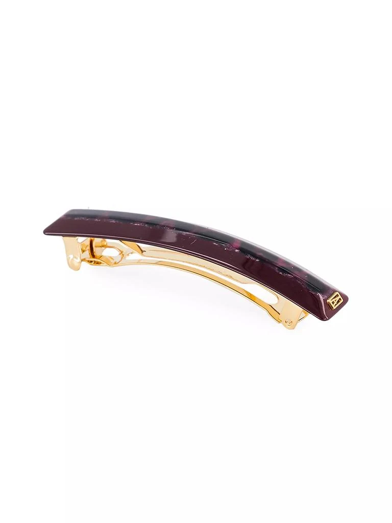 Alexandre de Paris Archi Chic Leopard Barrette 1