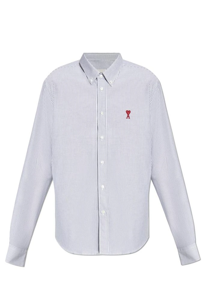 AMI Shirt with striped pattern 1