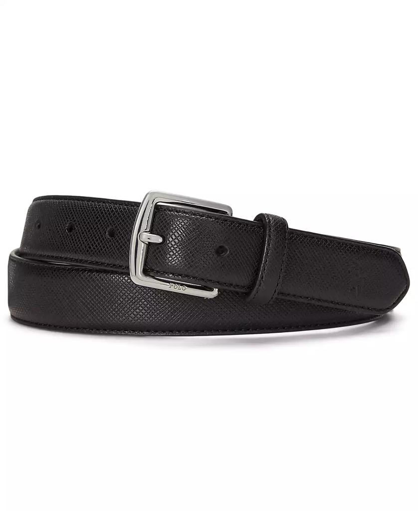 Ralph Lauren Men's Saffiano Leather Belt