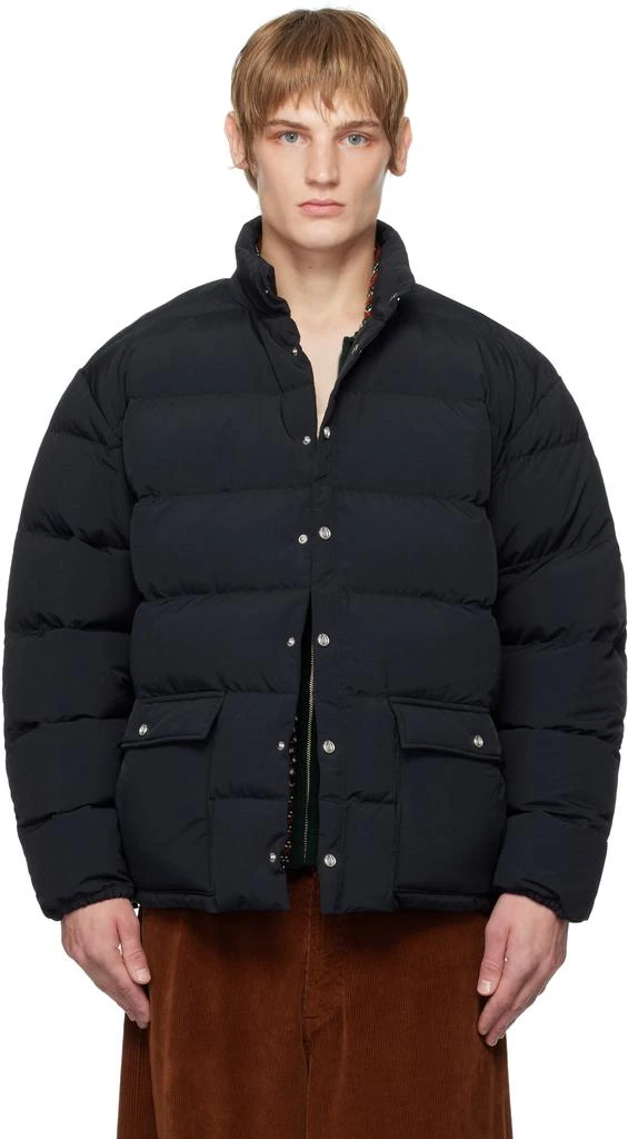 BODE Black Burlington Puffer Down Jacket 1