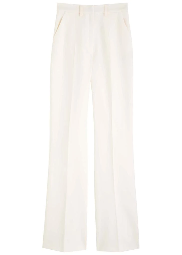 David Koma Flared straight-leg stretch-wool trousers 1
