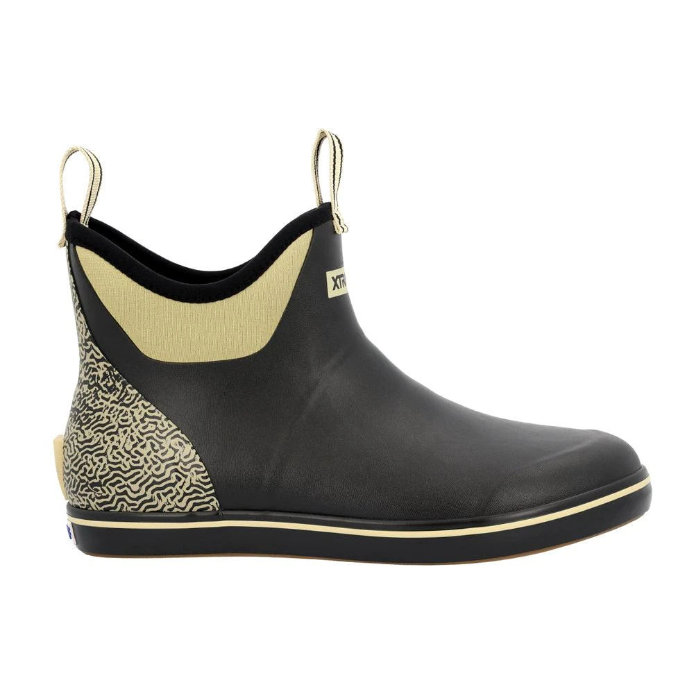 Xtratuf Tailgate Ankle Deck Round Toe Pull On Rain Boots