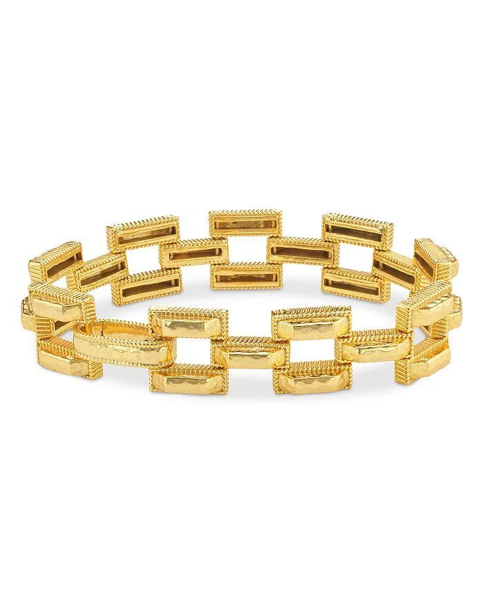 Capucine De Wulf Pathway Petite Link Flex Bracelet in 18K Gold Plated